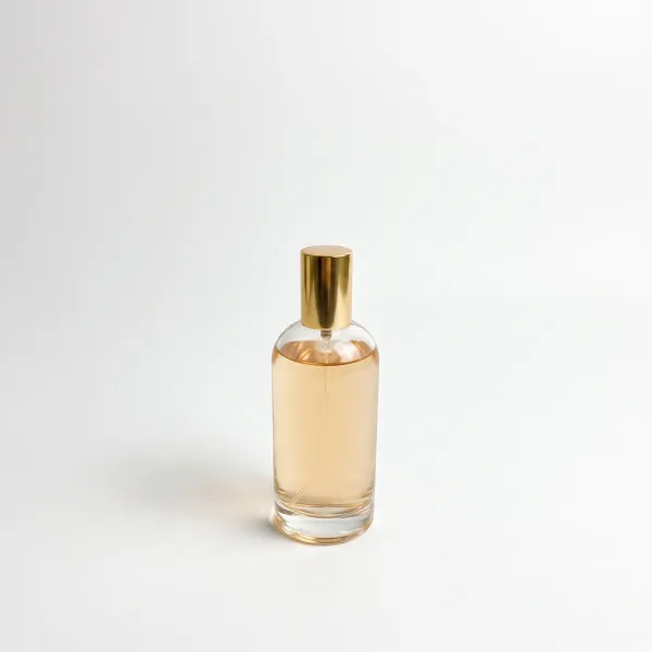 The same perfume bottle on a clean white backdrop with a soft shadow